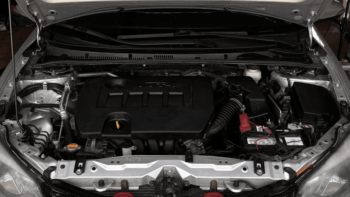 Engine bay detail